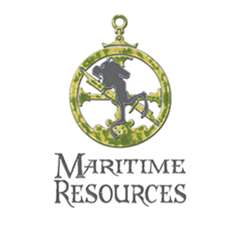 Maritime Resources Logo Design Outlines